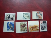 ZSRR 1964 MNH Cięte Mi. 2914/20 Fauna Zwierzęta ZOO