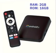 Odtwarzacz smart tv box H96 max Android 14, Wifi 6, HDMI, 2/16GB Google 4K