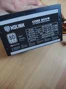 Zasilacz komputerowy Kolink Core 80 Plus 600W