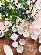 Świeczki sojowe, woski do kominków, formy gipsowe 