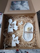 Komunia aniołki anioł prezent od chrzestnych cioci