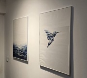 Plakaty na płótnie 2x 50cm x 70cm ocean morze koliber ptak ramy Alu obrazy