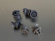 Komplet 10 Rolek kółek kosza do zmywarki do Samsung kółka