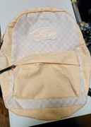 Łososiowy plecak VANS szkolny jak nowy 