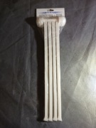 Wieszak na ręczniki 4 ramienny biały plastikowy