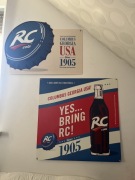 RC COLA COLUMBUS GEORGIA USA OBRAZ BANER