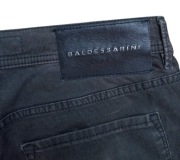 Baldessarini jeans mid rise straight leg brązowe sztruksy 32/32