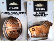 foremki wyciskane do ciasteczek 2 szt. baranek jajko