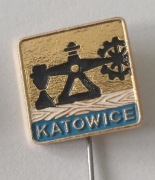 Przypinka PRL Katowice