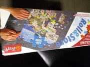 Mata do układania puzzli trefl z tuba