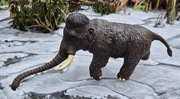 Figurka gumowa duża mamut 30 cm zwierzę starożytne