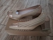 Wojtyłko czółenka damskie słupek rozmiar 38 jak nowe