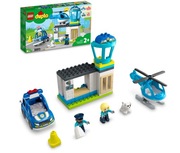 LEGO DUPLO Posterunek policji i helikopter 10959