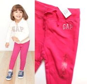 GAP dresy spodnie dresowe neonowy róż 3 lata