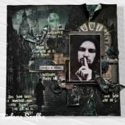  OBRAZ, 30x30,   prezent,Gothic, mroczny klimat