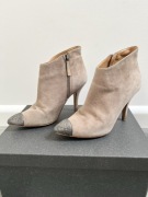 Zamszowe botki Zara roz. 39