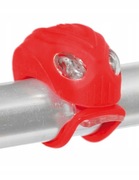 Lampka przód DEONE Alien sylikon DE080 czerwona