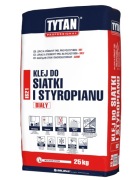 BIAŁY klej do siatki IS21 Tytan Na styropian grafitowy i biały Jelenia Góra