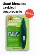 Elektryczne urządzenie do usuwania kleszczy – ludzie i zwierzęta