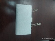 T&L torebka KOPERTÓWKA syntetyk srebrny