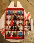 Kompletna kolekcja stikeez Star Wars, w tym admirał Gial Ackbar