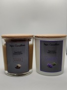 Świeca sojowa KAWA + LAWENDA