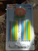 Zestaw Świeczki urodzinowe stan nowy 