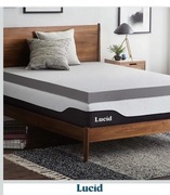 Materac Lucid z pianki z węglem bambusowym