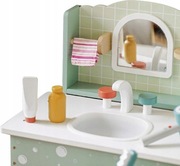 UCZ SIĘ I ŚMIEJ EDUKACYJNA UMYWALKA DLA MALUCHA drewniana montessori