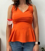 Pomarańczowa bluzka bluzeczka River Island rozmiar 36 S
