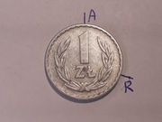 1 zł 1966  - skrętka