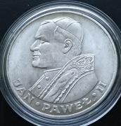 Rzadka 200 złotych 1982 Jan Paweł II lustrzanka st.L-
