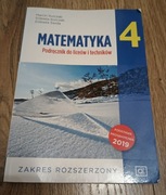 Podręcznik matematyka 4 dla liceów i techników Pazdro zakres rozszerzony