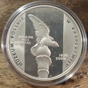 10 zł Polskie Muzeum w Rapperswilu 2000r