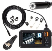 PROMOCJA Kamera Endoskopowa Inspekcyjna 1080p 5m Bezprzewodowa Przemysłowa