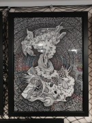 "NORA" Limitowana kolekcja oprawionych Grafik 40x30 tw. Adam Świerc