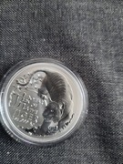 MONETA SREBRNA Z SERII LUNAR ROK TYGRYSA 2022 AUSTRALIA STAN MENNICZY