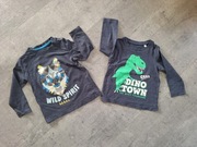 2 bluzki chłopięce rozm. 92 cm