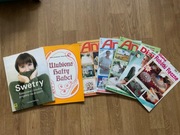 Szydełkowanie - zestaw różnych publikacji