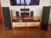 Zestaw kino domowe Yamaha amplituner RX-V473 + blu ray + głośniki 