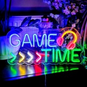 Neon LED na Ścianę USB RGB Dekoracja Wisząca Lampka Pokój Prezent 