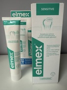 ELMEX SENSITIVE ZESTAW PŁYN 400ML+PASTA 75ml NA NADWRAŻLIWOŚĆ ZĘBÓW
