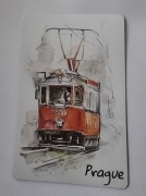 Magnes na lodówkę Czechy Praga Prague Czech Republic Tramwaj Most (30) 