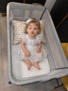 Łóżeczko dostawane turystyczne Lionelo bujaczek na płozach