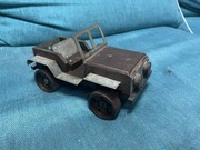 jeep willys  zabawka PRL zrobiona na warsztatach 2KG 