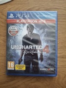 Uncharted 4 PL PS4 po polsku dubbing NOWA