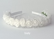 Opaska na głowę, na włosy, ślub, komunia, przyjęcia, sesje zdjęciowe 