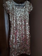 Sprzedam sukienka z cekinami marki KappAhl roz s