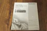 Technics instrukcja obsługi w J Polskim  Amplitunera SA-AX540 