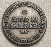 Denar Ludwika XVI replika 1467 r.